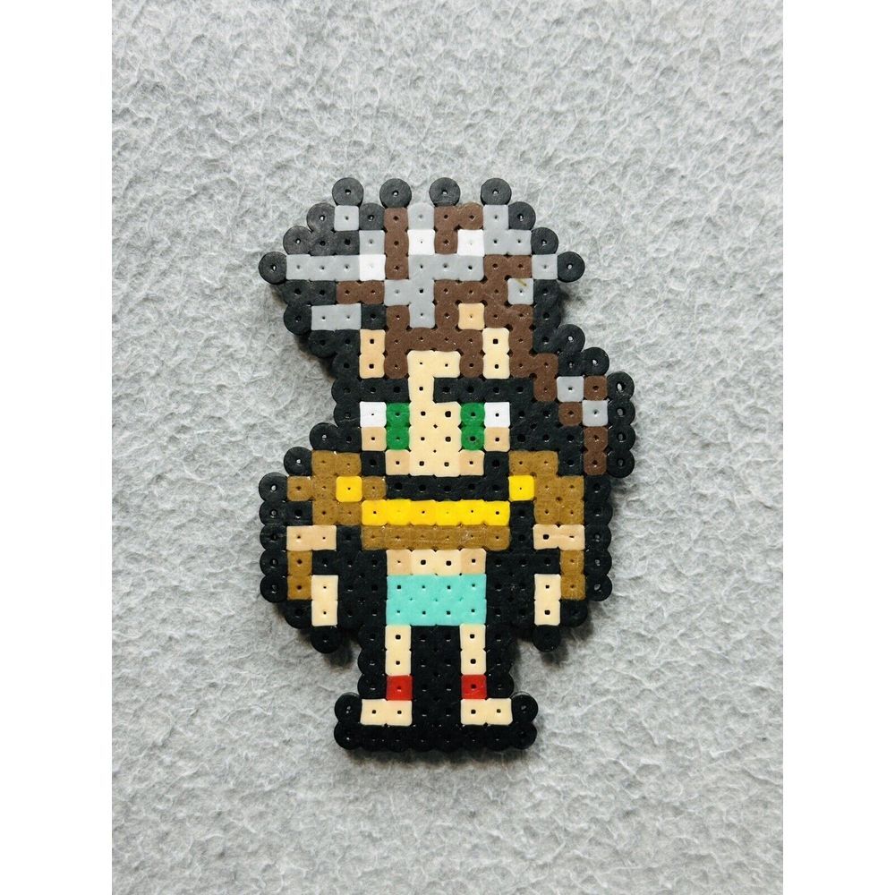 Final Fantasy Six VI Three III‎ Gau Spirit Perler Bead Art Magnet